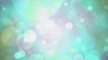 Wall Mural - Turquoise background with light particles
