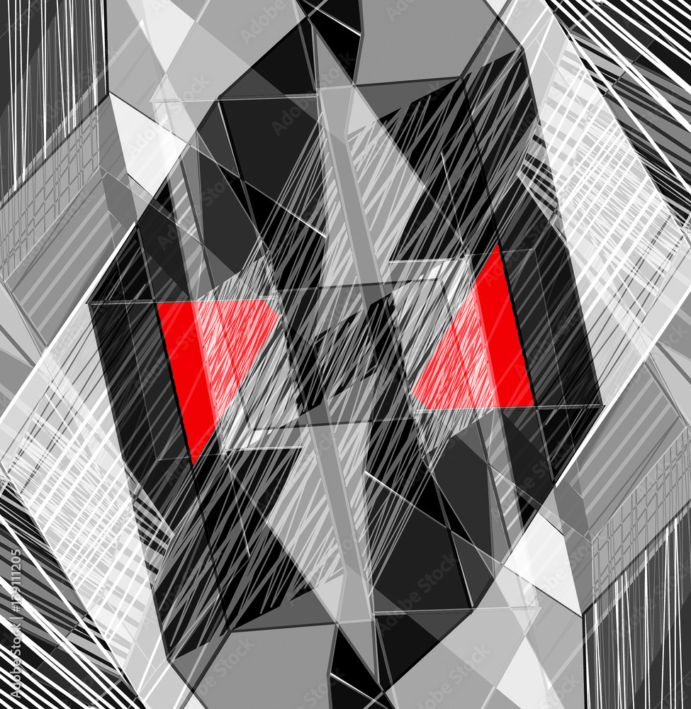 abstrakcjonistycznej-fantazi-geometryczny-tlo