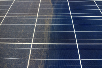 Poster - Partially Clean Photovoltaic Panels