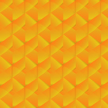 Geometric Pattern With Orange Rectangles. Vector Illustration