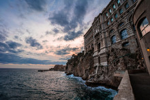 Beautiful Sea View At The Sunset, Monaco