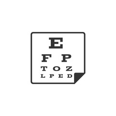 BW icon - Eye test page