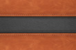 stitched leather background gray and brown colors