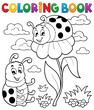 Coloring book ladybug theme 3