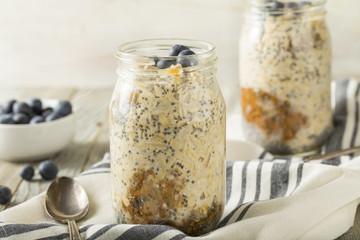 healthy homemade overnight oats oatmeal