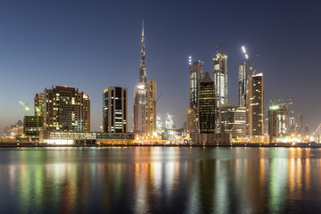 Fototapete - Dubai Business Bay