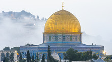 Dome Of The Rock In The Old City Of Jerusalem