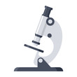 © Nikolai Titov - Simple microscope vector illustration in flat style