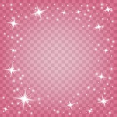 Wall Mural - Creative concept Vector set of glow light effect stars bursts with sparkles isolated on black background. For illustration template art design, banner for Christmas celebrate, magic flash energy ray.