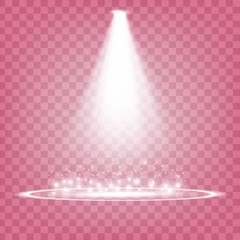 Wall Mural - Creative concept Vector set of glow light effect stars bursts with sparkles isolated on black background. For illustration template art design, banner for Christmas celebrate, magic flash energy ray.