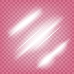 Wall Mural - Creative concept Vector set of glow light effect stars bursts with sparkles isolated on black background. For illustration template art design, banner for Christmas celebrate, magic flash energy ray.