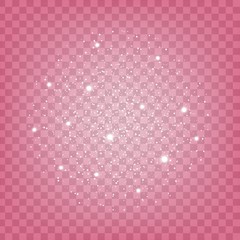 Wall Mural - Creative concept Vector set of glow light effect stars bursts with sparkles isolated on black background. For illustration template art design, banner for Christmas celebrate, magic flash energy ray.