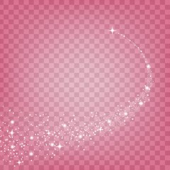 Wall Mural - Creative concept Vector set of glow light effect stars bursts with sparkles isolated on black background. For illustration template art design, banner for Christmas celebrate, magic flash energy ray.