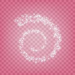 Wall Mural - Creative concept Vector set of glow light effect stars bursts with sparkles isolated on black background. For illustration template art design, banner for Christmas celebrate, magic flash energy ray.