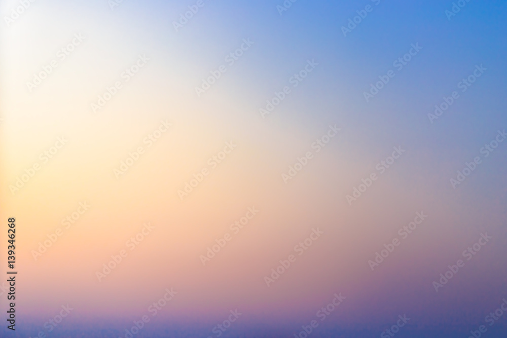 Beautiful Sunset gradient - obrazy, fototapety, plakaty 