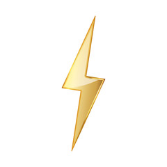 Wall Mural - lightning icon. vector illustration.