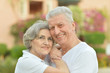 © aletia2011 - Happy elderly couple embracing