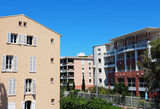 Fototapeta  - residential area - Hyères - French Riviera