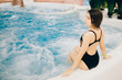 © Parilov - Beautiful girl in the water park. smiling