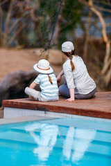 Wall Mural - family safari