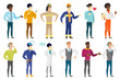 © Visual Generation - Vector set of professions characters.