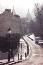 Paris. View On Monmartre From Dalida Square
