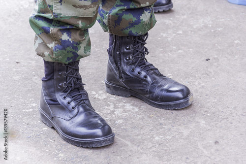 royal blue combat boots