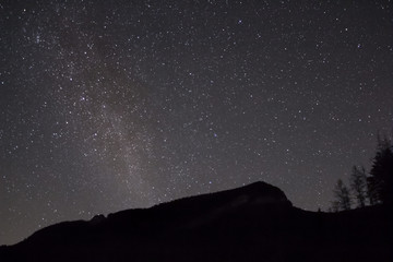 night sky austria