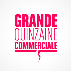 Sticker - grande quinzaine commerciale