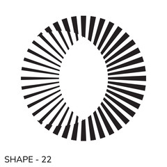 Wall Mural - simple geometric shape