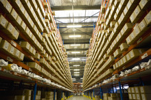 Warehouse Stocked With Coated Textile Products