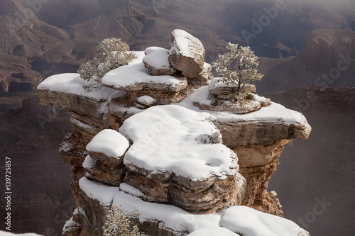 Winter Landscape at the South Rim Grand Canyon