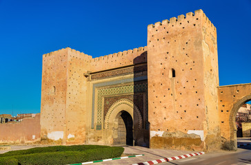 Poster - Bni Mhammed Gate in Meknes, Morocco