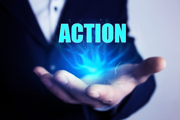 Wall Mural - action