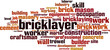 © laufer - Bricklayer word cloud