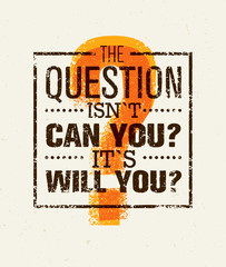 Question Everything Creative Vector Concept. Outstanding Motivation Quote