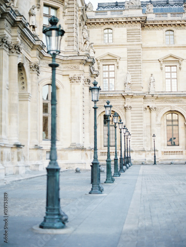 Lampposts in Paris