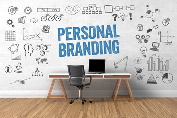 personal branding / office / wall / symbols