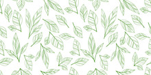 Leaves Seamless Background