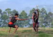 © Zzvet - Indian fighters performing Kalaripayattu Marital art demonstration in Kerala, India