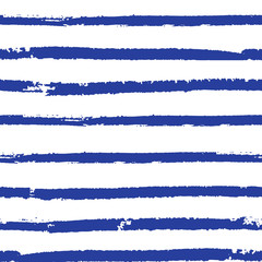 Wall Mural - Sailor striped seamless vector pattern