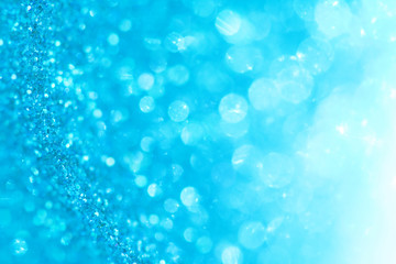 abstract Blue bokeh background