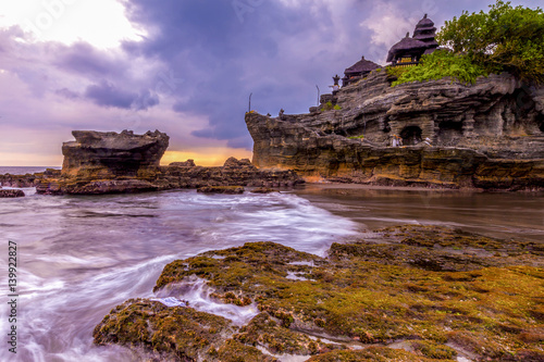 Tanah Lot Temple In Bali Indonesia Nature And Architecture Background Buy This Stock Photo And Explore Similar Images At Adobe Stock Adobe Stock
