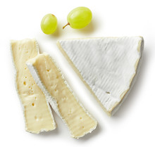 Piece Of Brie Cheese