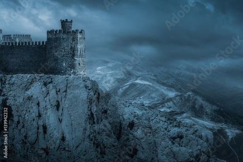 Plakat Ciemny zamek