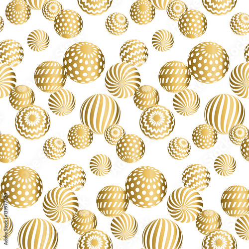 Abstract beads seamless pat...