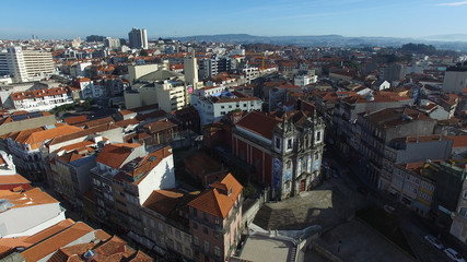 Wall Mural - Church of Saint Ildefonso and Porto Skyline, Portugal