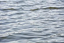 Small Waves. Wrinkled By The Wind Surface Water
Small Short Waves Driven Wind