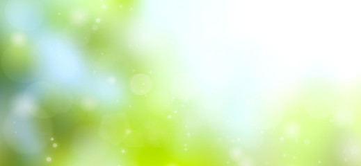 Wall Mural - green abstract background blur.