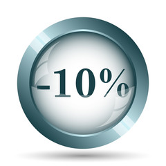 Sticker - 10 percent discount icon